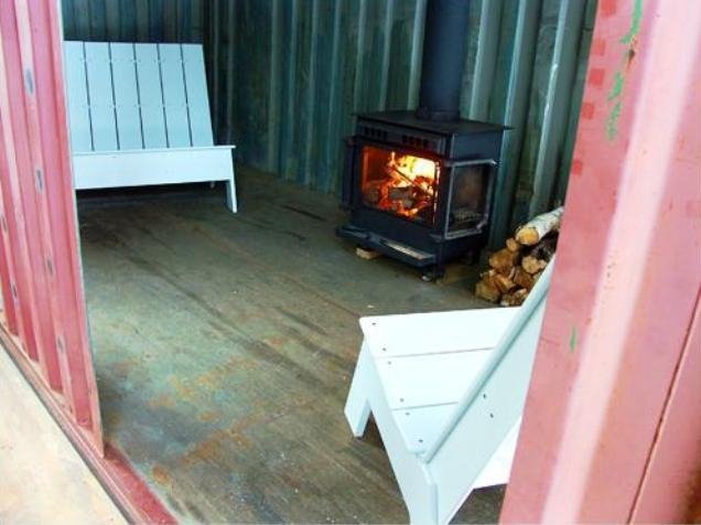 Holyoke Cabin: Off-Grid Shipping Container Home in Duluth, Minnesota