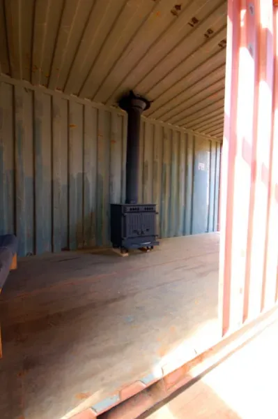 Holyoke Cabin: Off-Grid Shipping Container Home in Duluth, Minnesota