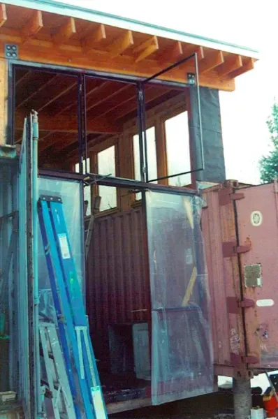 Holyoke Cabin: Off-Grid Shipping Container Home in Duluth, Minnesota