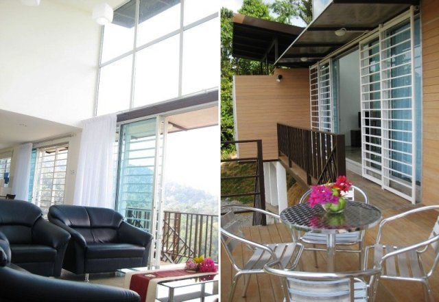 Recycled Container House in Bukit Tinggi, Malaysia