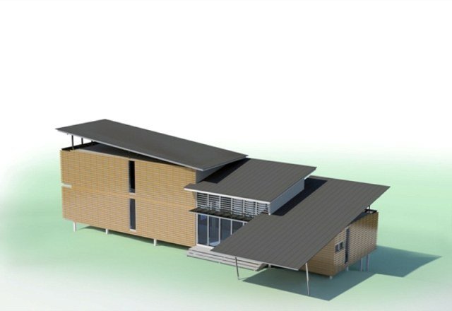 Recycled Container House in Bukit Tinggi, Malaysia