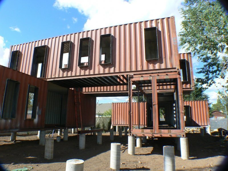 Jones-Glotfelty Shipping Container House