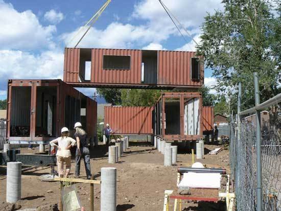 Jones-Glotfelty Shipping Container House