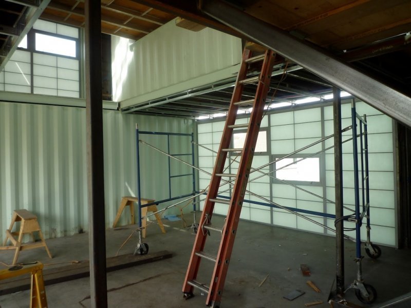 Jones-Glotfelty Shipping Container House
