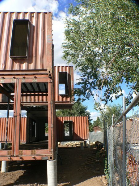 Jones-Glotfelty Shipping Container House