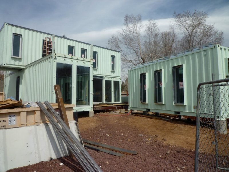 Jones-Glotfelty Shipping Container House
