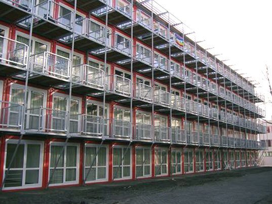 Keetwonen (Amsterdam Student Shipping Container Housing)