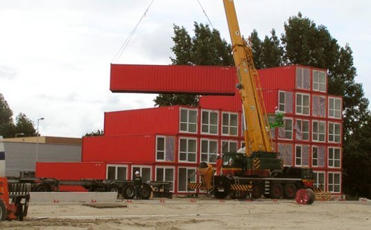Keetwonen (Amsterdam Student Shipping Container Housing)