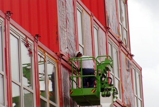 Keetwonen (Amsterdam Student Shipping Container Housing)
