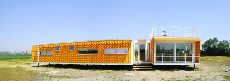 Liray House Shipping Eco Container Home By Proyecto ARQtainer Santiago Chile
