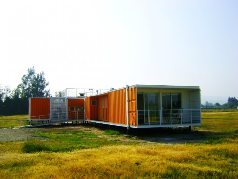 Liray House Shipping Eco Container Home By Proyecto ARQtainer Santiago Chile