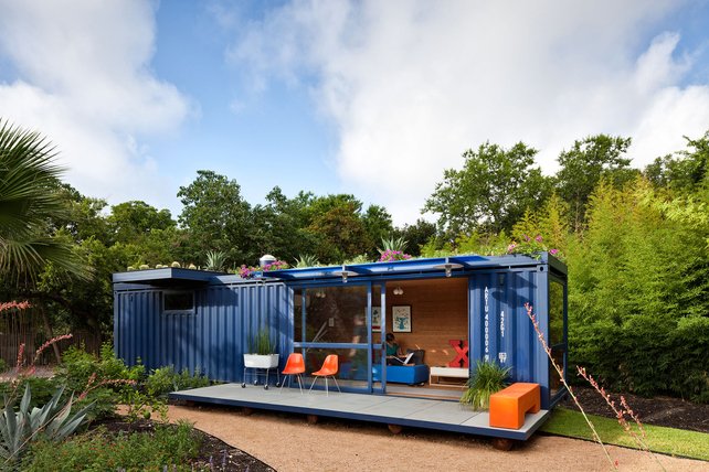 Low Impact Container Studio in Texas