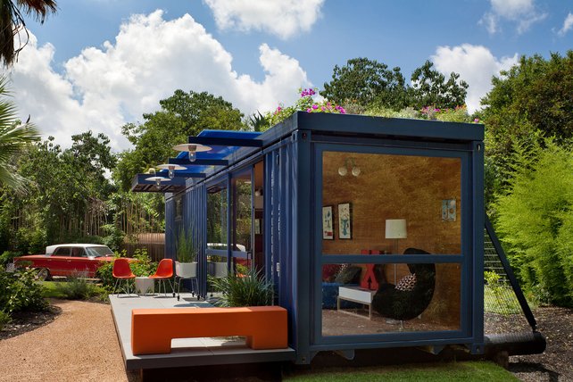 Low Impact Container Studio in Texas