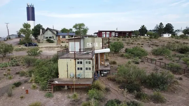 Mad Max Meets Fallout: A Texas Container Home Like No Other