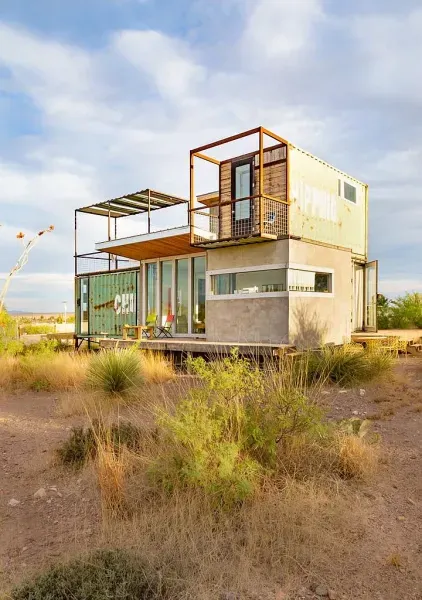 Mad Max Meets Fallout: A Texas Container Home Like No Other