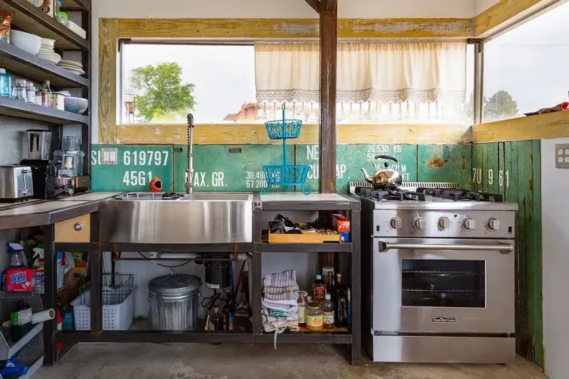 Mad Max Meets Fallout: A Texas Container Home Like No Other