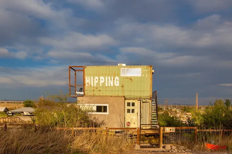 Mad Max Meets Fallout: A Texas Container Home Like No Other