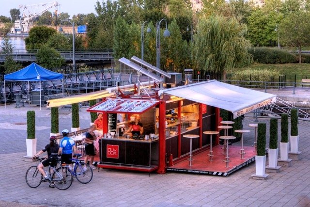 MUVBOX The Pop Up Shipping Container Restaurant