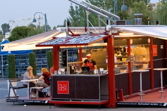 MUVBOX The Pop Up Shipping Container Restaurant