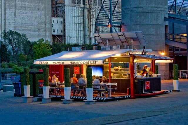 MUVBOX The Pop Up Shipping Container Restaurant