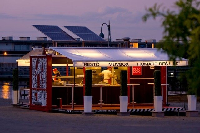 MUVBOX The Pop Up Shipping Container Restaurant