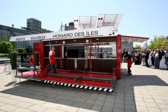 MUVBOX The Pop Up Shipping Container Restaurant
