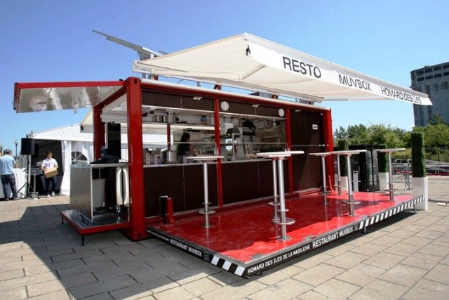 MUVBOX The Pop Up Shipping Container Restaurant