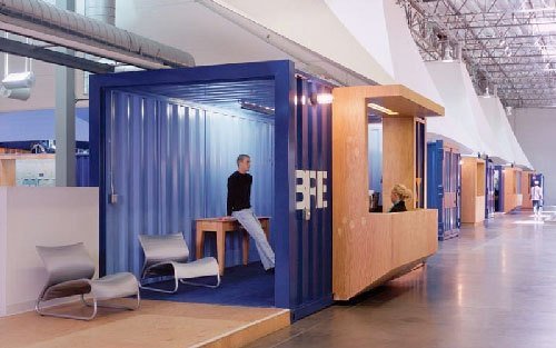 Pallotta Teamworks Headquarters - Shipping Container Office