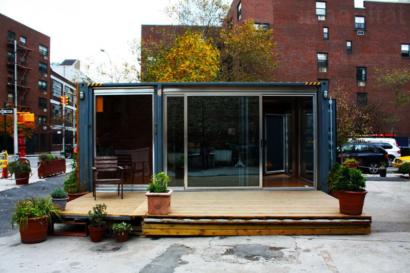 MEKA Shipping Container Home Pops Up in NY