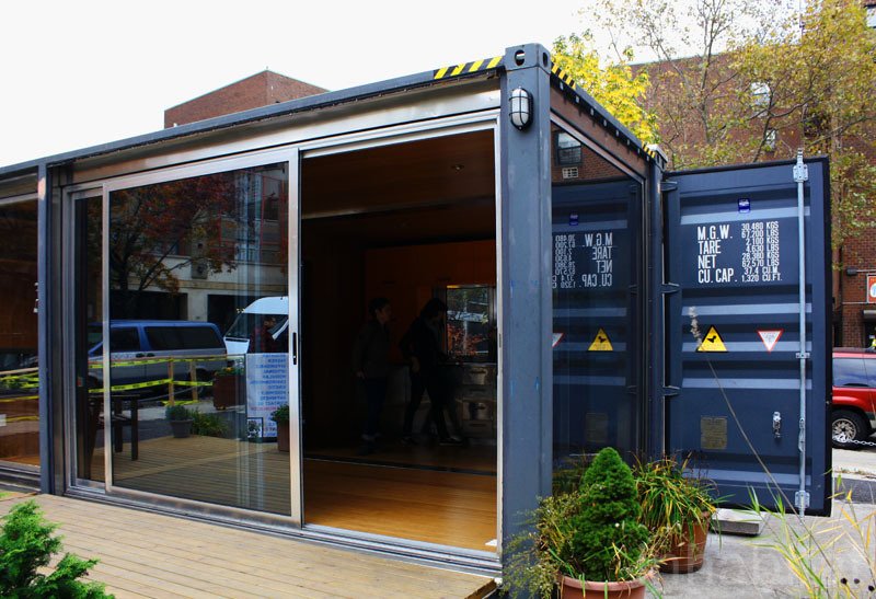 MEKA Shipping Container Home Pops Up in NY