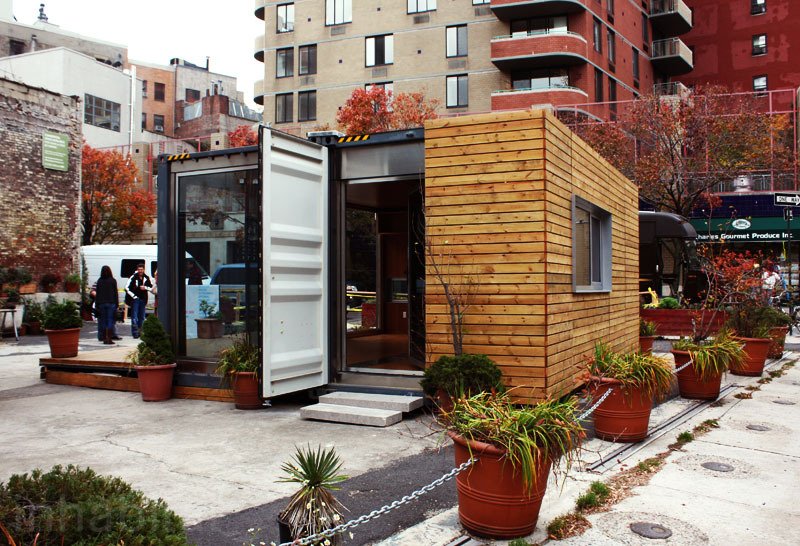 MEKA Shipping Container Home Pops Up in NY