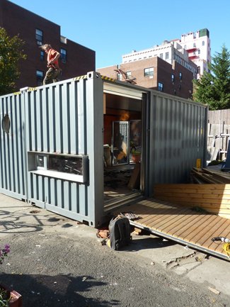 MEKA Shipping Container Home Pops Up in NY