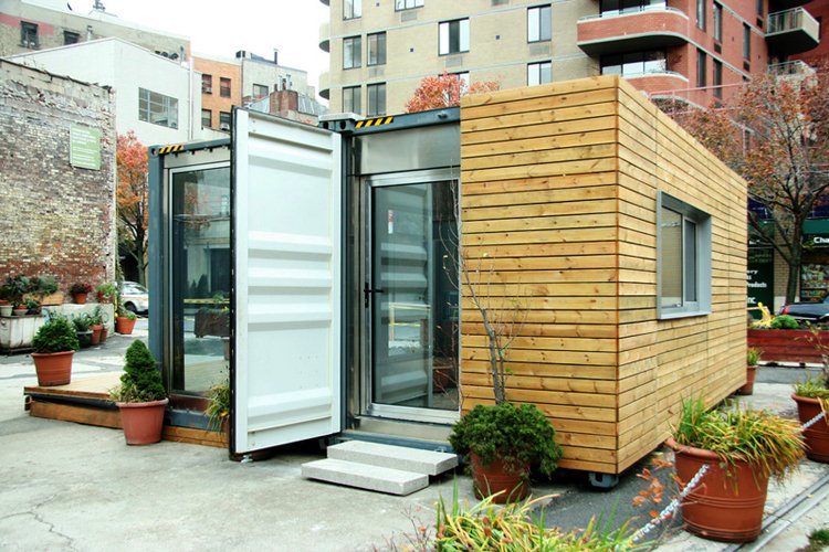 MEKA Shipping Container Home Pops Up in NY