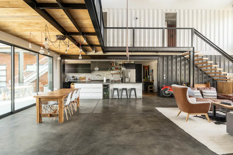 REGAN FOSTER'S SHIPPING CONTAINER HOME - DENVER CO