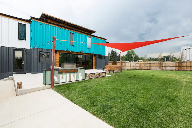 REGAN FOSTER'S SHIPPING CONTAINER HOME - DENVER CO
