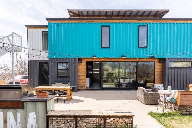 REGAN FOSTER'S SHIPPING CONTAINER HOME - DENVER CO