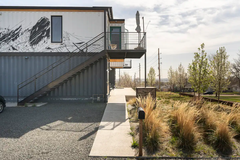 REGAN FOSTER'S SHIPPING CONTAINER HOME - DENVER CO
