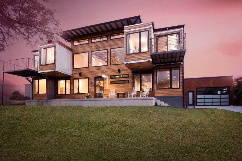 REGAN FOSTER'S SHIPPING CONTAINER HOME - DENVER CO