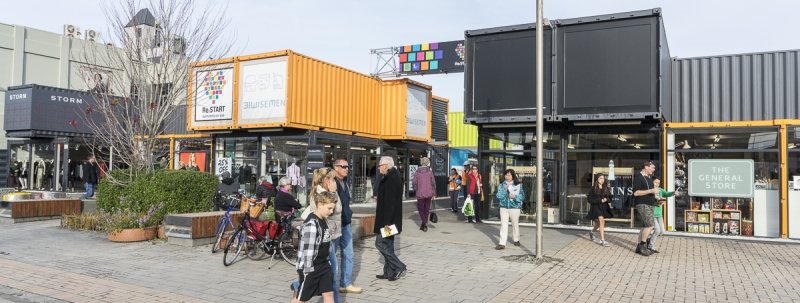 Re:START Shipping Container Mall, Christchuch NZ