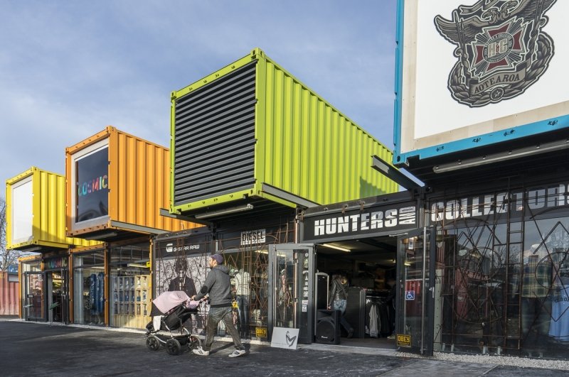 Re:START Shipping Container Mall, Christchuch NZ
