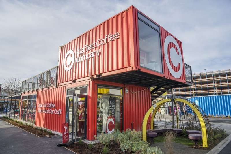 Re:START Shipping Container Mall, Christchuch NZ