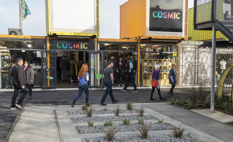 Re:START Shipping Container Mall, Christchuch NZ