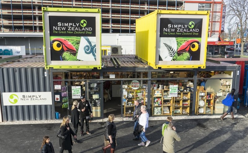 Re:START Shipping Container Mall, Christchuch NZ