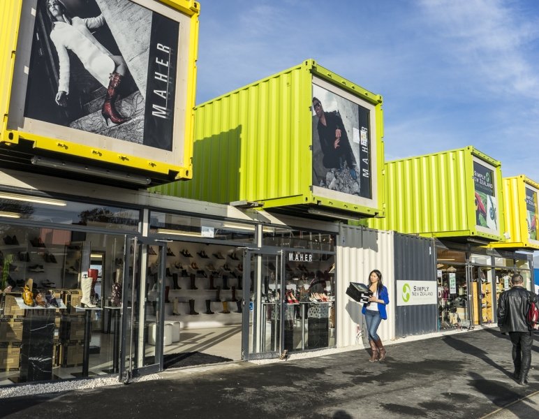 Re:START Shipping Container Mall, Christchuch NZ