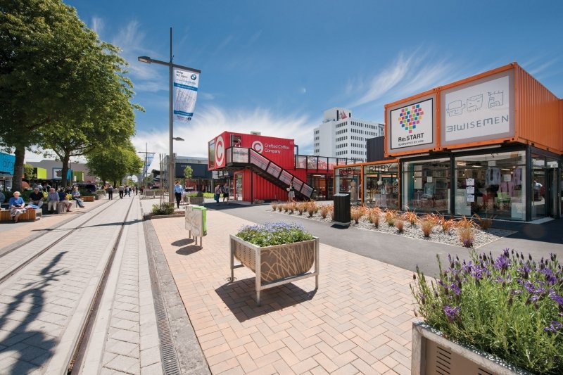 Re:START Shipping Container Mall, Christchuch NZ