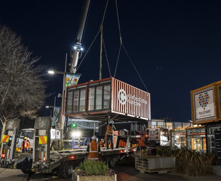 RE:START SHIPPING CONTAINER MALL, CHRISTCHURCH, NZ
