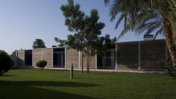 The Shipping Container Medical Compound for the Salam Center Khartoum, Sudan
