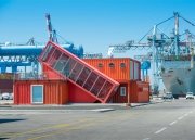 Shipping Container Terminal - Port of Ashdod - Israel