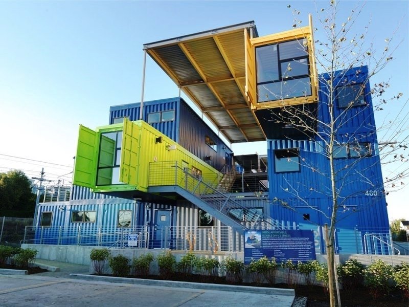 The Box Office Shipping Container Project in Providence Rhode Island