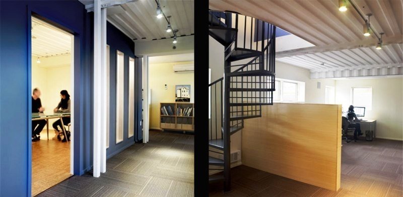 The Box Office Shipping Container Project in Providence Rhode Island